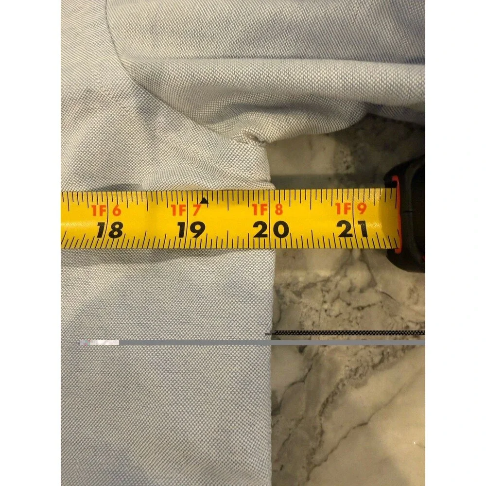 Ralph Lauren Boys Size 10 Blue Oxford Shirt Classic Fit Pony Button Down Cotton